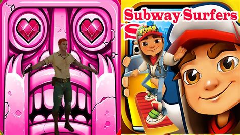 Game Contest Temple Run Vs Subway Surfers New Update Which