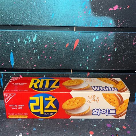 Ritz White Chocolate Korea Nepa Exotic Snax