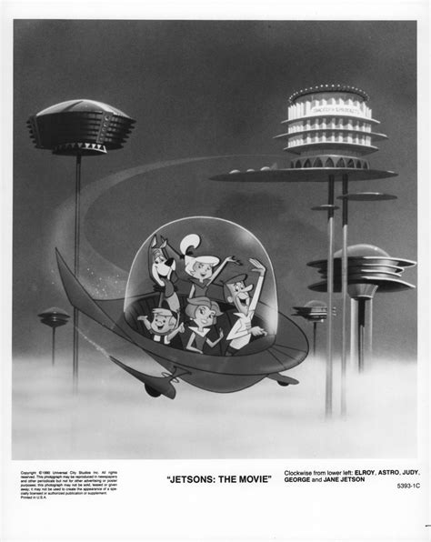 Jetsons: The Movie Original 1990 U.S. Silver Gelatin Single-Weight ...