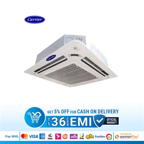 Carrier 15 Ton Cassette Type Air Conditioner Eco Friendly Low