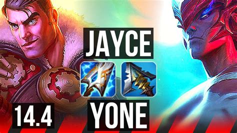 Jayce Vs Yone Top Rank 5 Jayce 6 Solo Kills Godlike Comeback 13