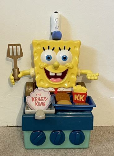 Nickelodeon Spongebob Krusty Krab Krabby Patty Grill Sound Talking