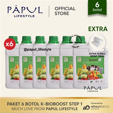 Jual Paket Hemat 6 Botol Bioboost Step 1 K Link Original 1 Liter