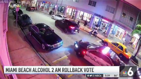 Miami Beach Residents To Vote On 2 Am Alcohol Rollback Nbc 6 South