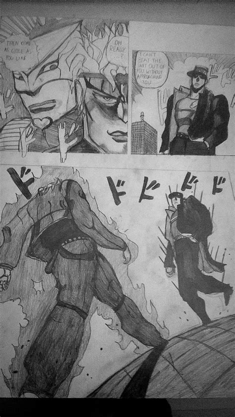 Fanart Dio Vs Jotaro Rstardustcrusaders