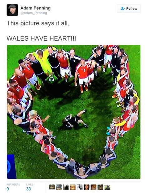 Wales Team Celebrate Historic Euro 2016 Victory Over Belgium By Leading