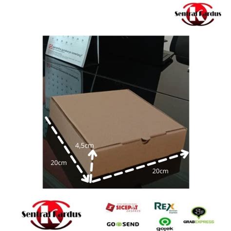 Jual Dus Pizza Ukuran X X Cm Isi Pcs Kardus Pizza Box Kotak