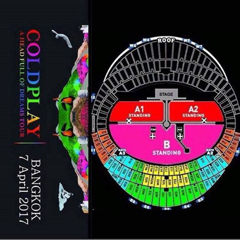 Ticket Coldplay In Bangkok Tiket Voucher Tiket Acara Di Carousell