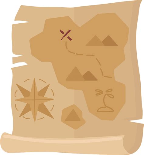 Treasure Map Clipart Transparent Png - ClipartLib