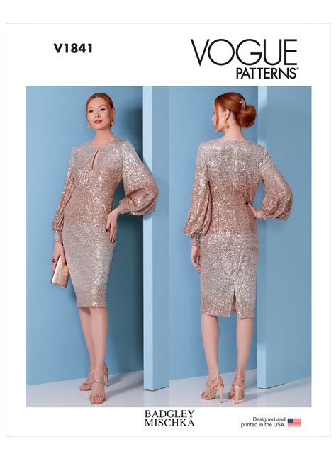 Vogue Patterns Misses And Misses Petite Special Occasion Dress