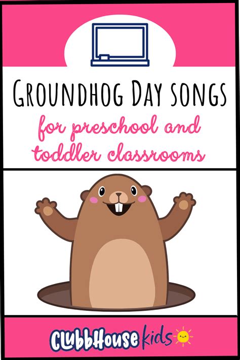 Groundhog Day Songs For Preschool and Toddler Classrooms - ClubbhouseKids