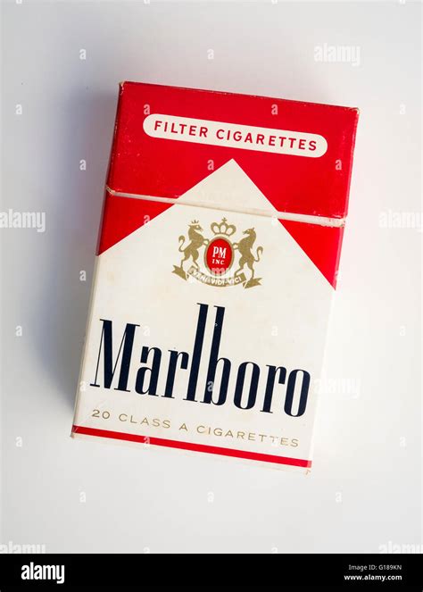 Packet Of Marlboro Cigarettes From The S First Introduced In