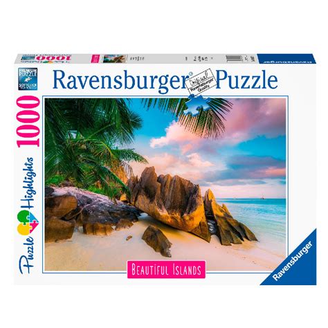 Puzzle RAVENSBURGER Puzzle De 1000 Piezas Playa Paradisiaca Islas