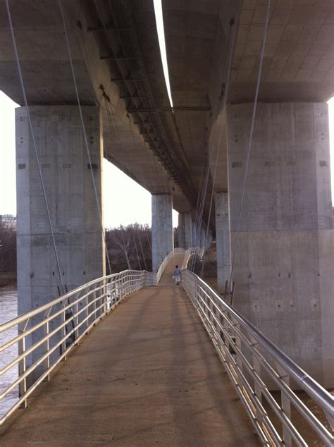 Pedestrian bridge to Belle Isle - Richmond, Virginia