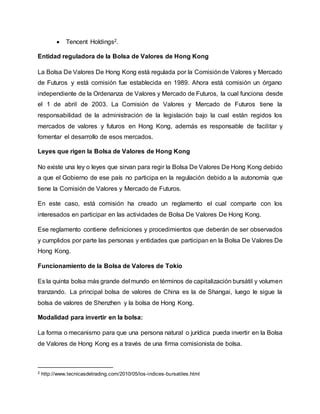 Bolsa De Valores En Hong Kong PDF