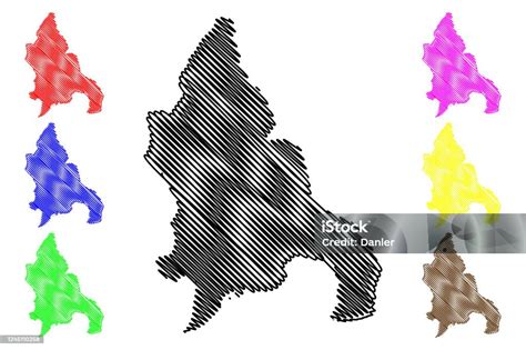 Azua Province Map Stock Illustration - Download Image Now - Abstract ...