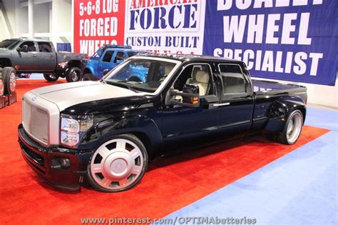 Ford dually crewcab at #SEMA 2012 | Big trucks, Ford super duty trucks, Custom trucks