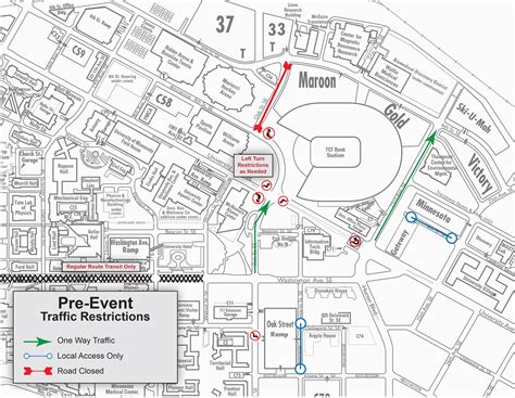 Ohio Stadium Parking Map