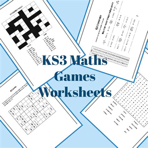 KS3 Maths Games Worksheets | Made By Teachers