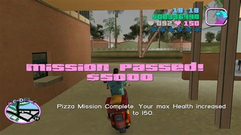 gta vice city side missions pizza boy fps p youtube