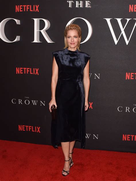 GILLIAN ANDERSON at The Crown, Season 3 Premiere in London 13/11/2019 ...