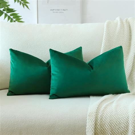 Amazon Otostar Pack Of Velvet Soft Solid Decorative Throw Pillow