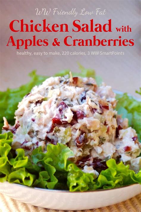 Chicken Salad With Apples And Cranberries Simple Nourished Living