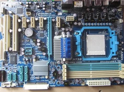 Free Shipping Original Motherboard For Gigabyte Ga T Usb Am