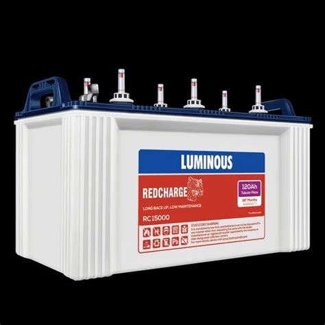 Ah Luminous Rc Tubular Inverter Battery Months At Rs