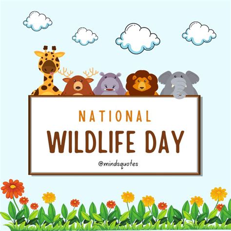 52 Popular National Wildlife Day Quotes Wishes Messages