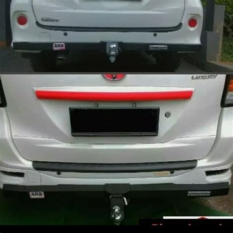 Jual Towing Tanduk Bar Besi Bumper Belakang Arb Avanza Vvti Panjang