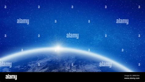 Earth climate from space. Elements of this image furnished by NASA. 3d rendering Stock Photo - Alamy