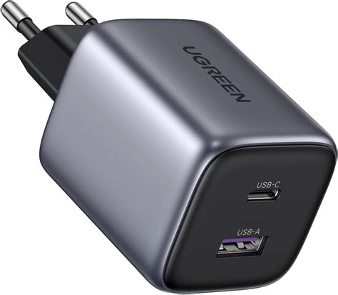 UGREEN Nexode 35W Caricatore USB C GaN Caricatore USB A 22 5W