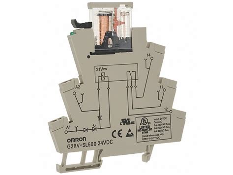 OMRON G2RV SL500 24 VDC G2RV SLIM ROLE ürünleri