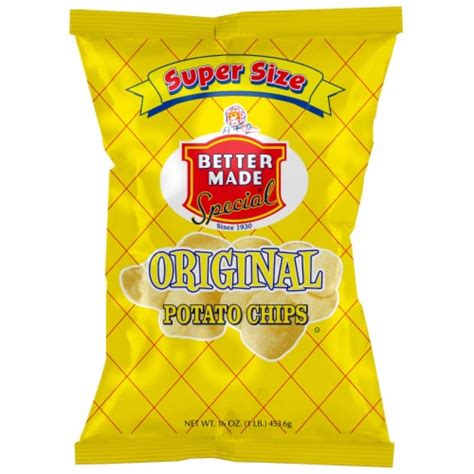 Better Made Original Potato Chips, 16 oz - Kroger