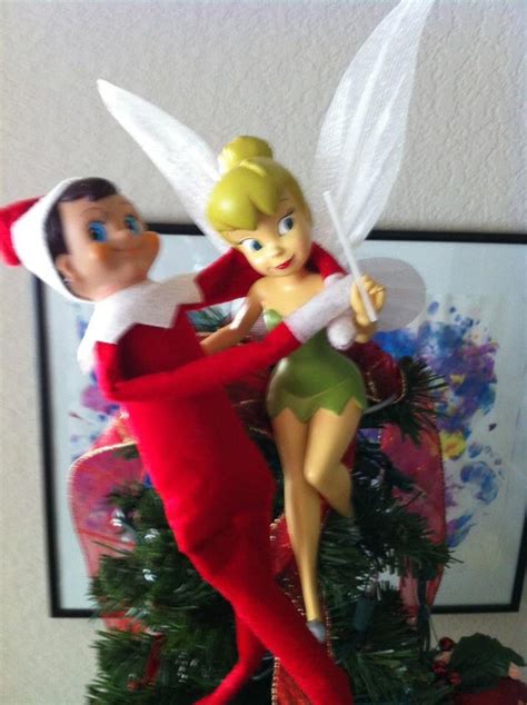 Feelings Magical With Tinkerbell Holiday Decor Elf On The Shelf