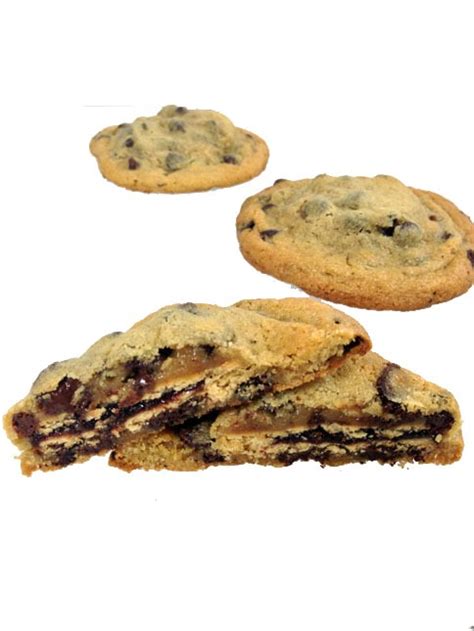 Chocolate Chip Pop-Tart Stuffed Chocolate Chip Cookies - DudeFoods.com ...