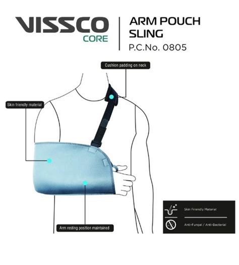 Vissco Core Arm Pouch Sling Size Medium Model Name Number At