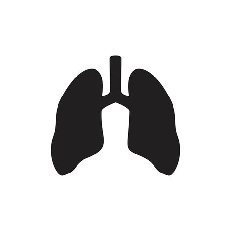 Premium Vector Lung Icon Vector Health And Medical Design Illustration