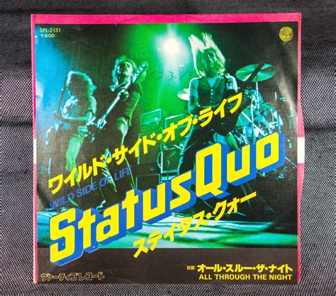 Yahooオークション Status Quo ステイタス・クォー Wild Side Of Li