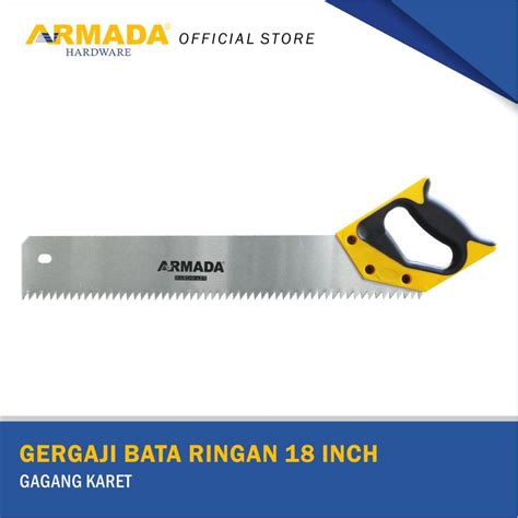 Jual Armada Gergaji Bata Ringan Gagang Karet Gergaji Hebel Bata