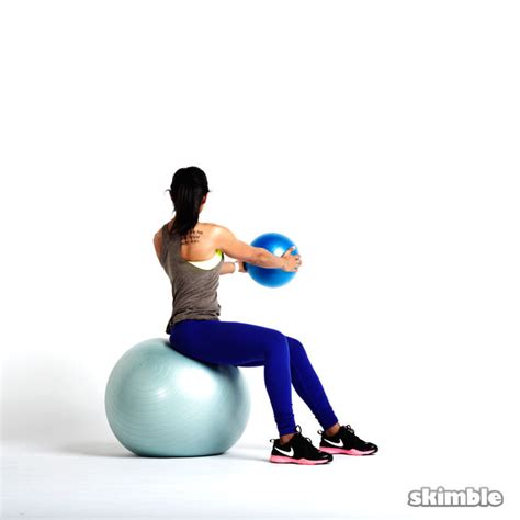 Torso Rotations with Medicine Ball - Exercise How-to - Workout Trainer by Skimble