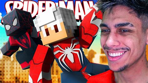 NOVA SÉRIE de ARANHAVERSO no MINECRAFT SPIDER MAN Ine YouTube