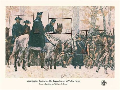 Washington Winters At Valley Forge Mystic Stamp Discovery Center