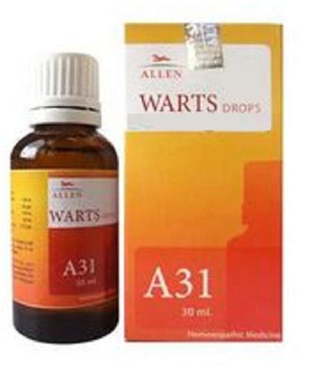 Allen A31 Drop Homeopathic Medicine 30 Ml EBay