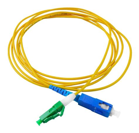 Patch Cord Óptico Simplex Sm Sc Upc Lc Apc 9 125 2 Metros Parcelamento Sem Juros