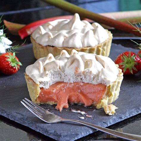 Rhubarb And Strawberry Meringue Pie With Gluten Free Pastry