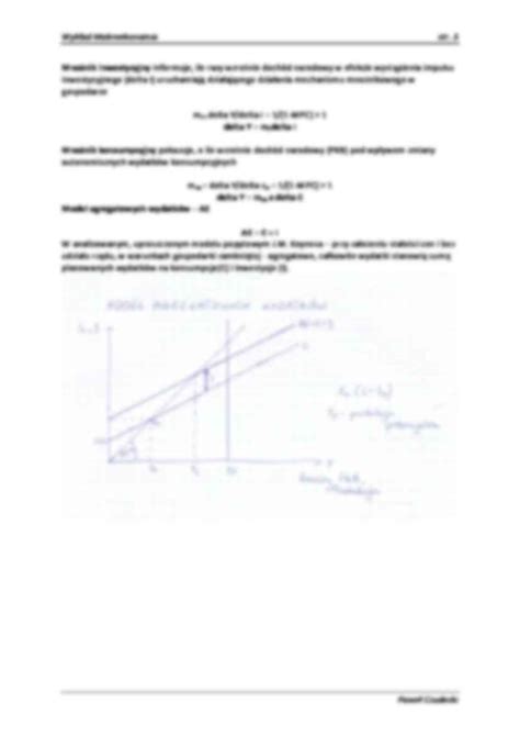 Makroekonomia Inwestycje WYKŁAD Notatek pl