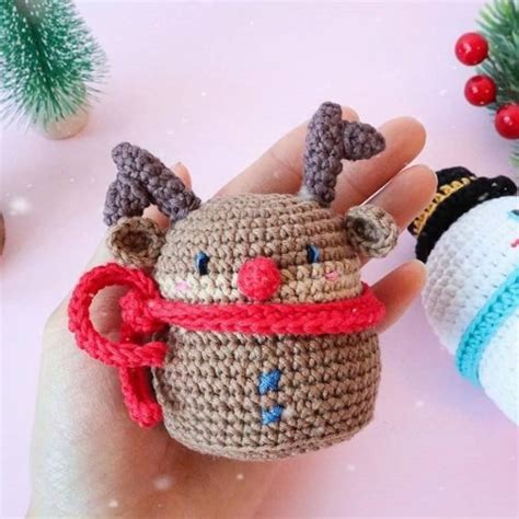 Crochet Reindeer Amigurumi Pattern For Festive Season Clairea Belle Makes