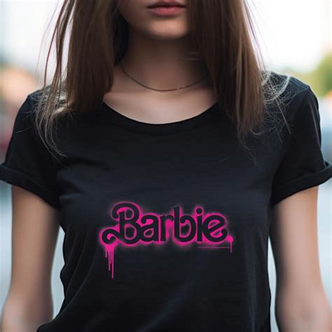 Barbie Logo T Shirt - Hersmiles